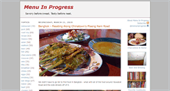 Desktop Screenshot of menuinprogress.com
